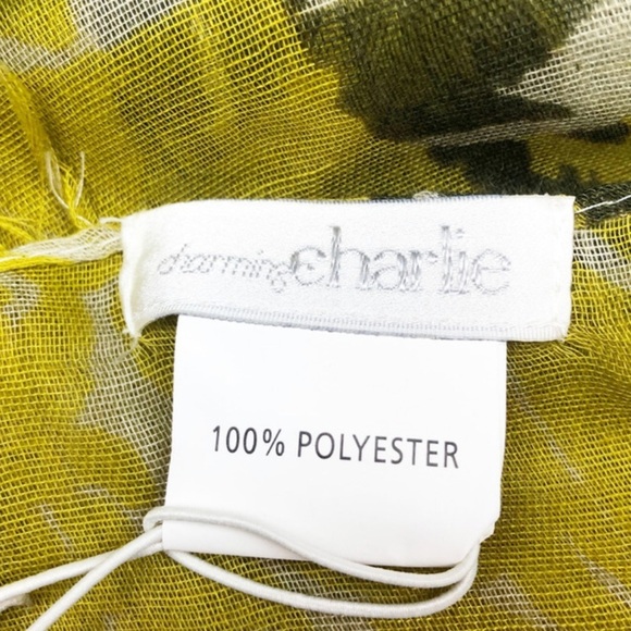 New with Tag Women’s Charming Charlie Teal Cheetah Print Wrap Scarf - Picture 9 of 10